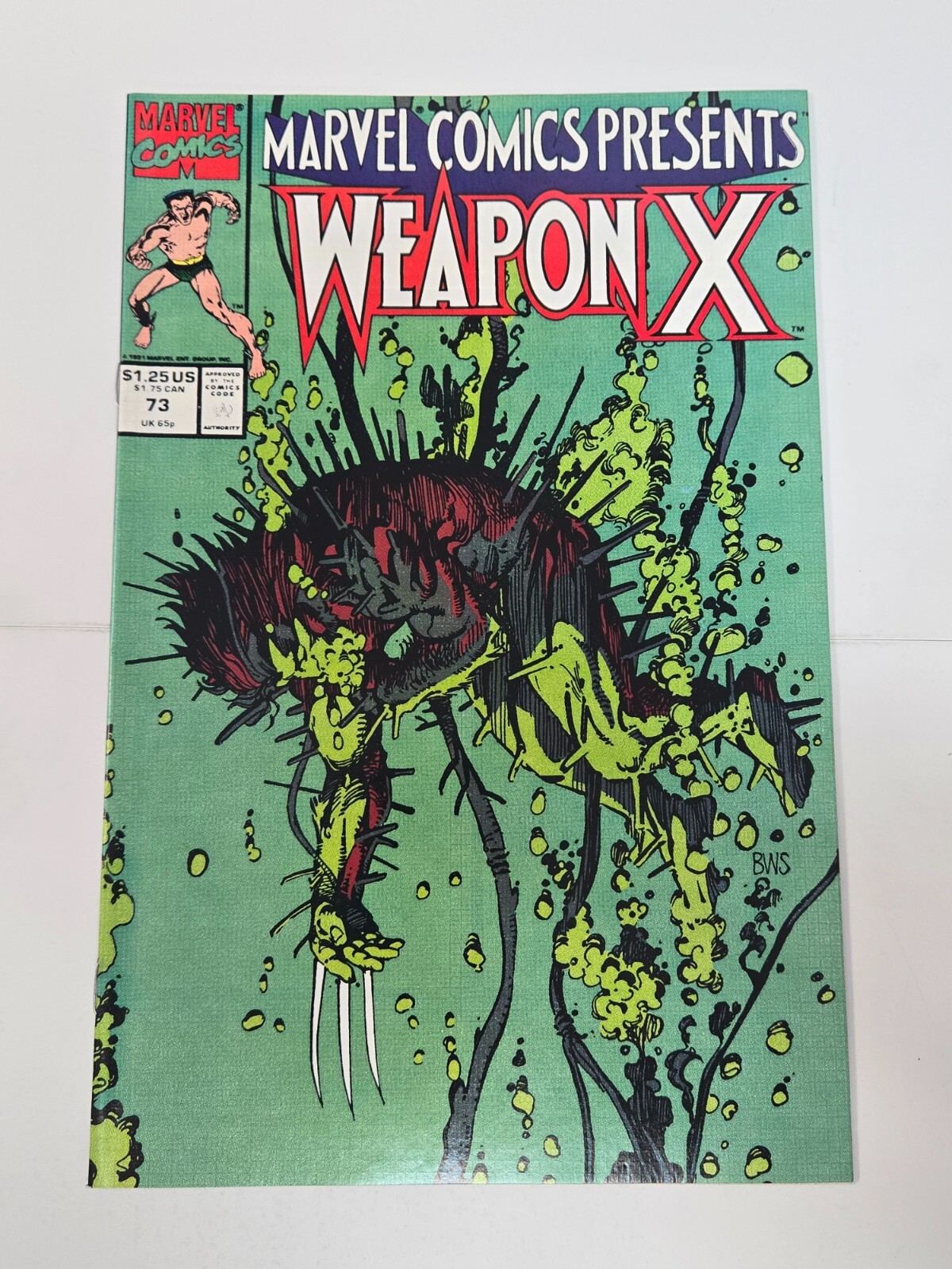 MARVEL COMICS PRESENTS #73 WEAPON X VERY FINE/NEAR MINT MARVEL COMICS 1991