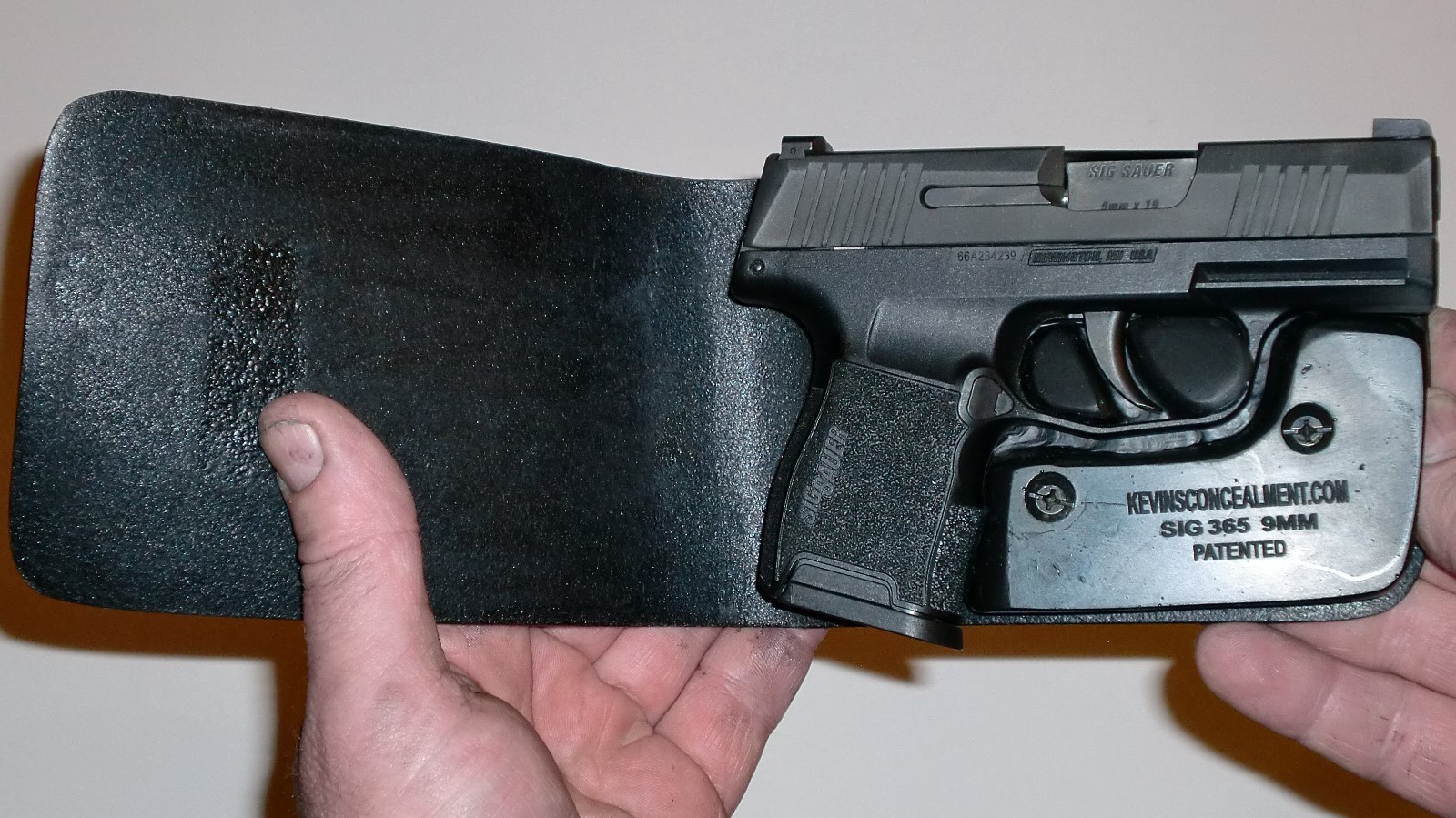 Kevin\'s Wallet/Pocket Holster - Sig 365/365X 9mm