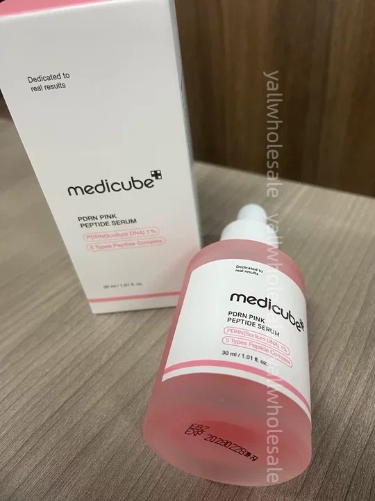 Medicube\' PDRN Pink Peptide Serum 1.01 oz– SALMON DNA Anti-Aging Care Fast ship