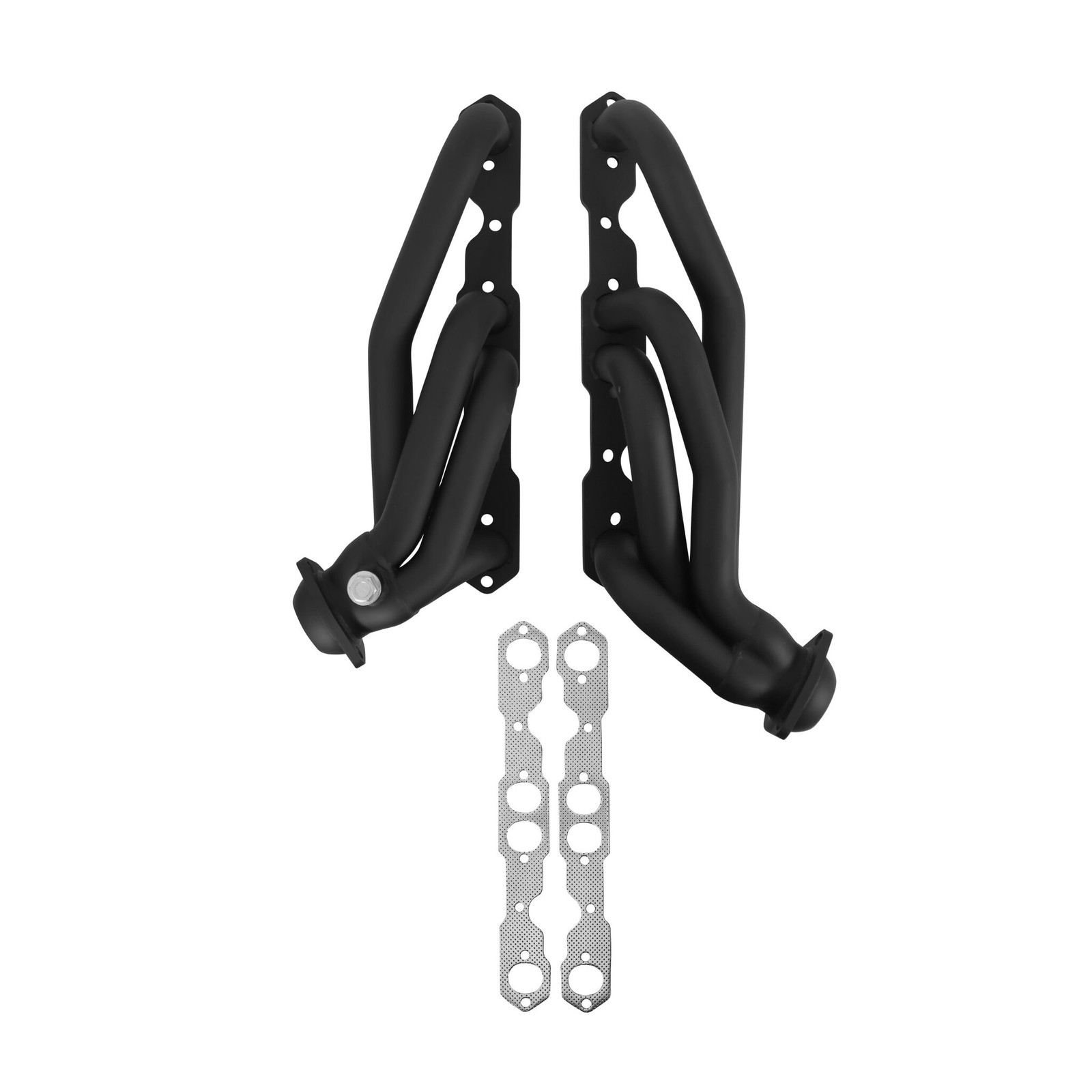 Flowtech 1988-95 Chevy/GMC Truck 5.7L V8 Shorty Headers Black Painted #91830FLT