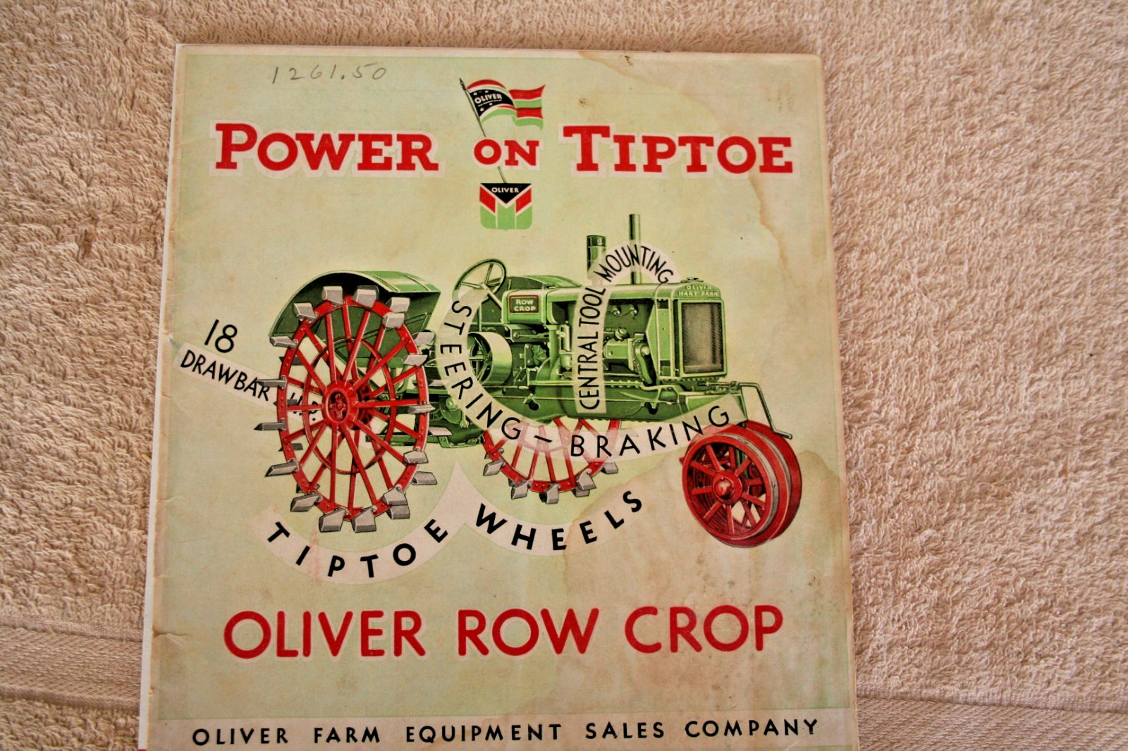 OLIVER ROW CROP TRACTOR