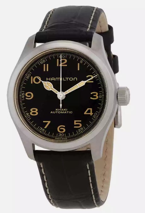 Hamilton Khaki Field Murph Automatic Black Dial Men's Watch H70405730