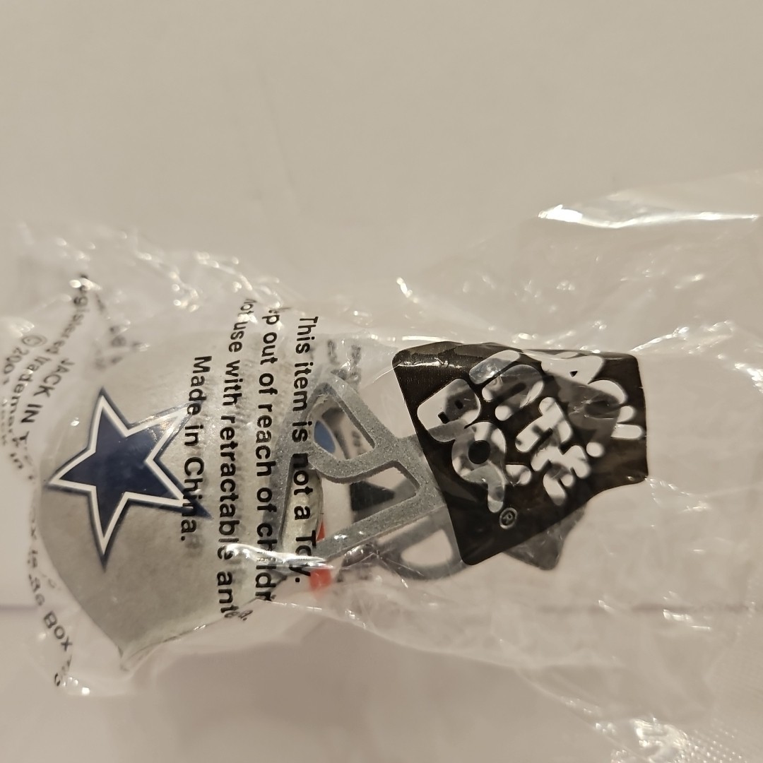Vintage Dallas Cowboys Jack In Box Antenna Topper 2001 Collectible Sealed