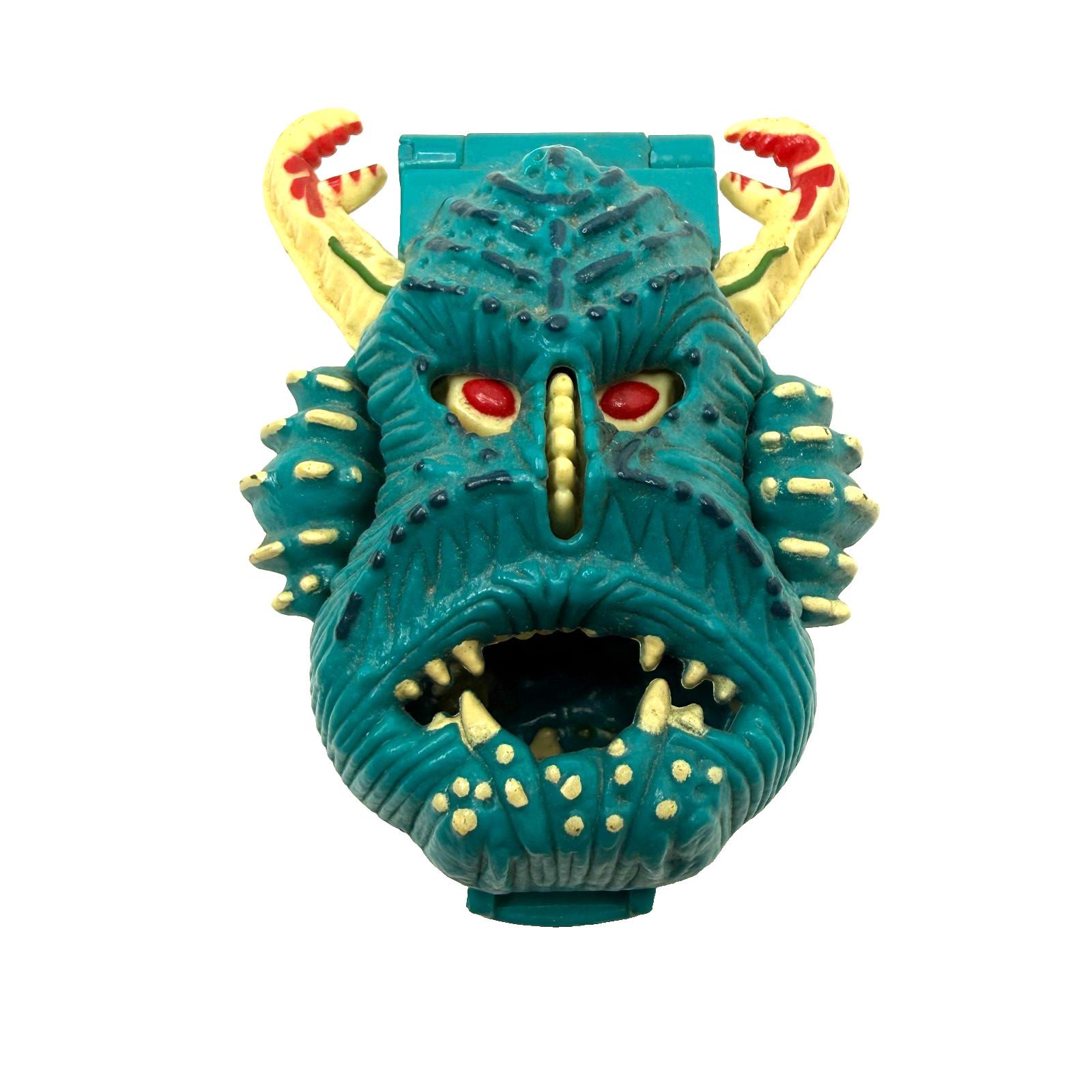 Mighty Max Pulverizes Sea Squirm Horror Head Bluebird Toys - Incomplete