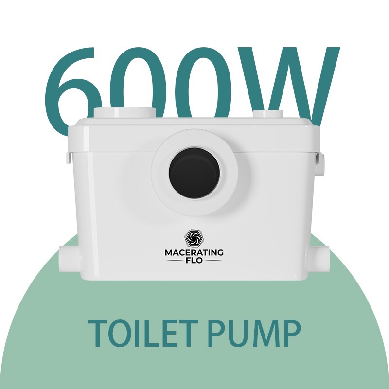 Macerating Flo pro 600W Macerating Toilet System Macerating Upflush Toilet Pump