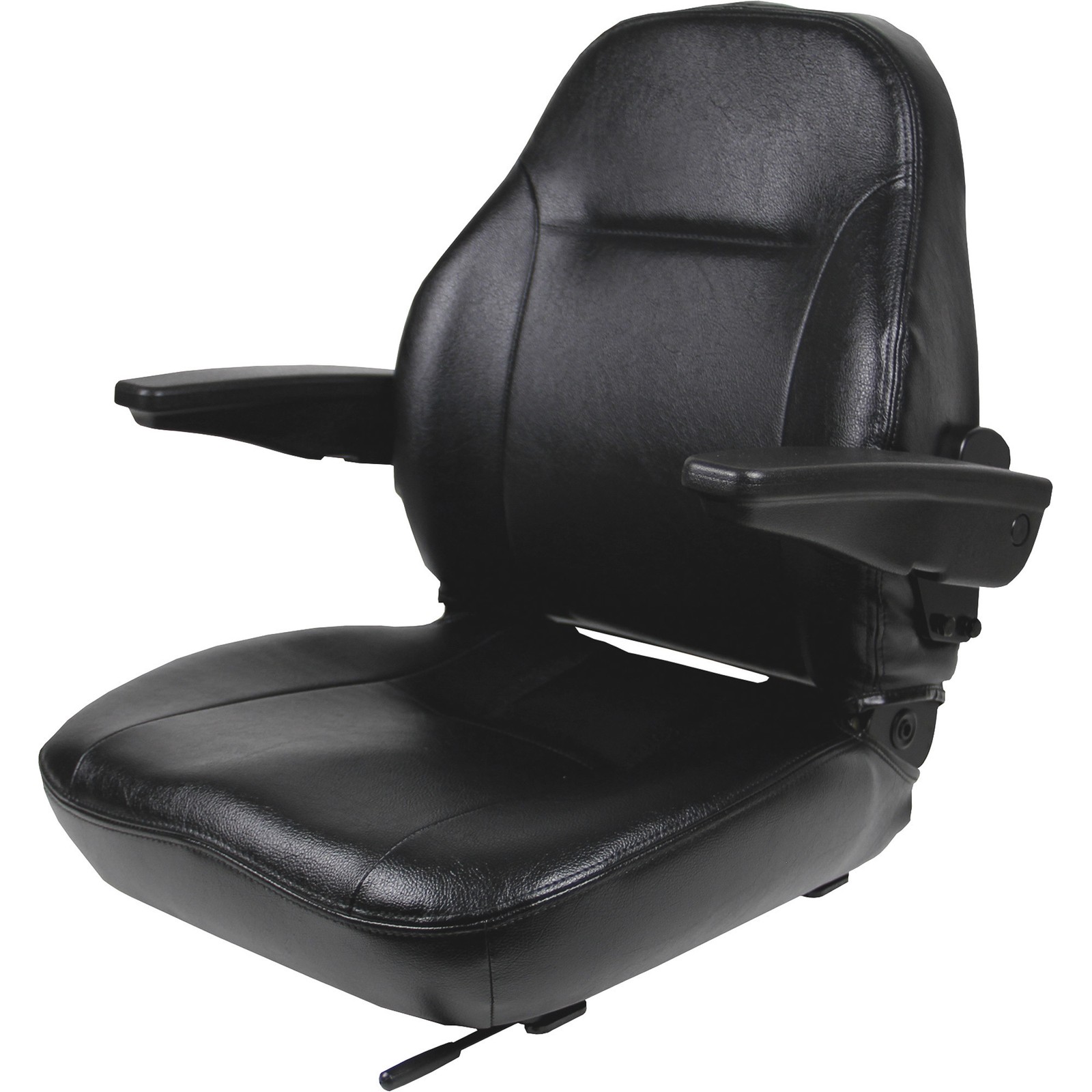 Black Talon Premium High-Back Steel Tractor Seat, Black, Model# 440002BK Black Talon Premium High-Back Steel Tractor Seat, Black, Model# 440002BK