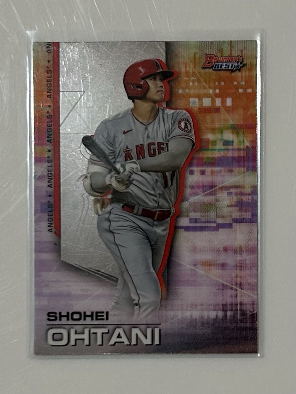 FREE SHIPPING-QTY AVAILABLE-SHOHEI OHTANI #67 2021 Bowman\'s Best Base MVP