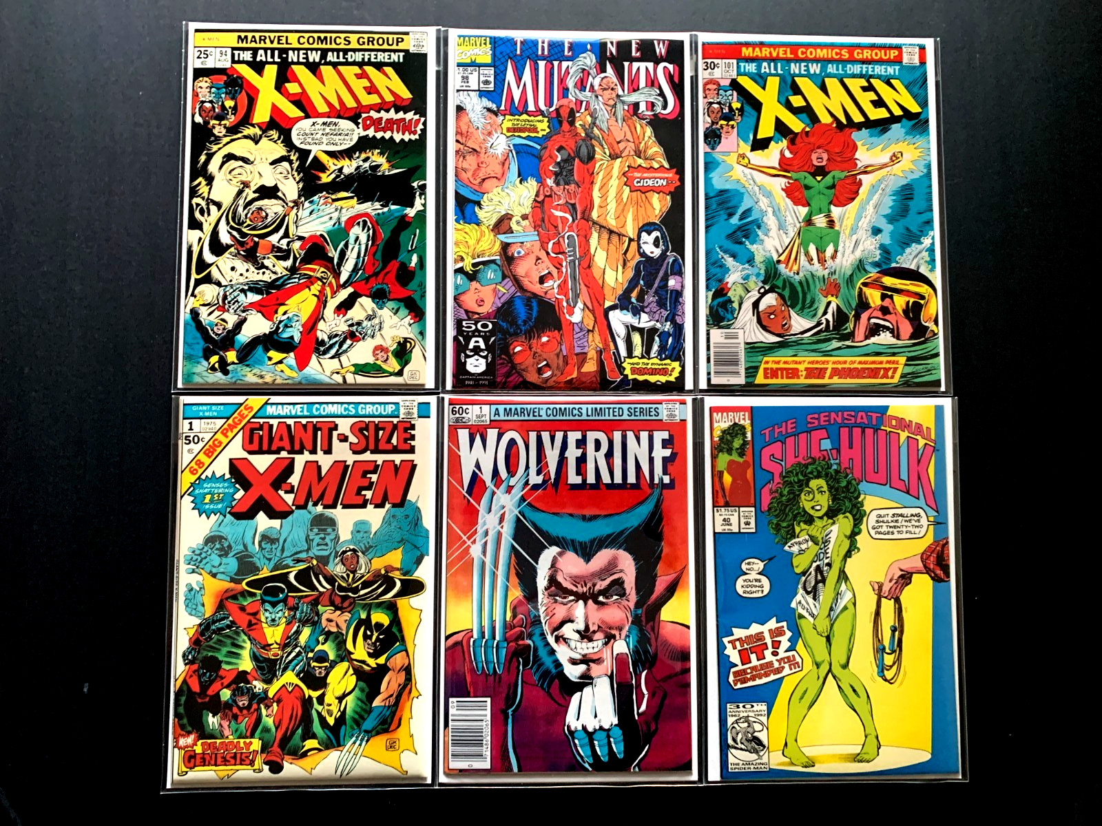 Marvel Comic Book Lot Silver, Bronze and Copper Keys Only (See Description)
