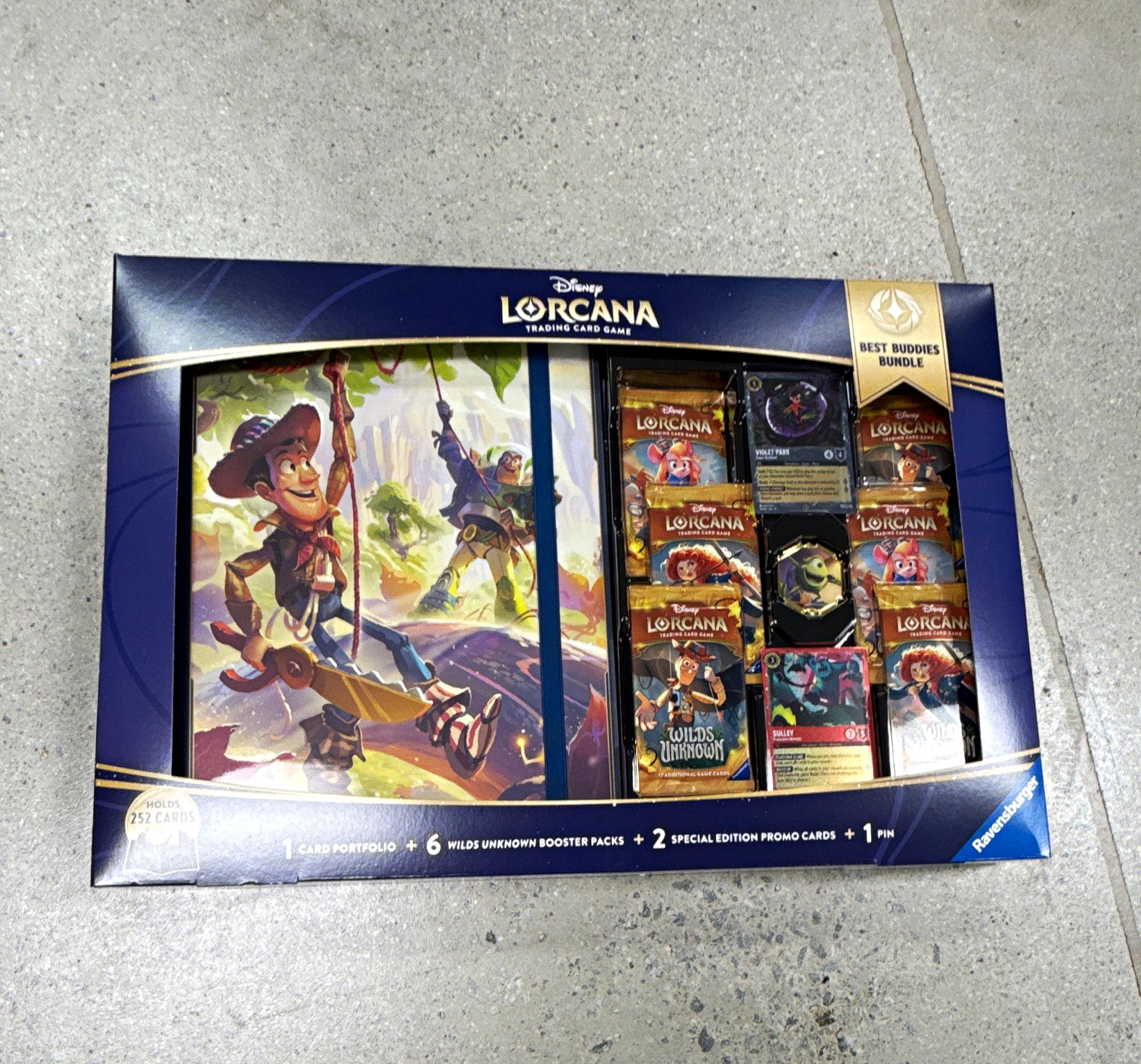 Ravensburger Disney Lorcana TCG Best Buddies Bundle Kit 252 Cards Booster Promo 