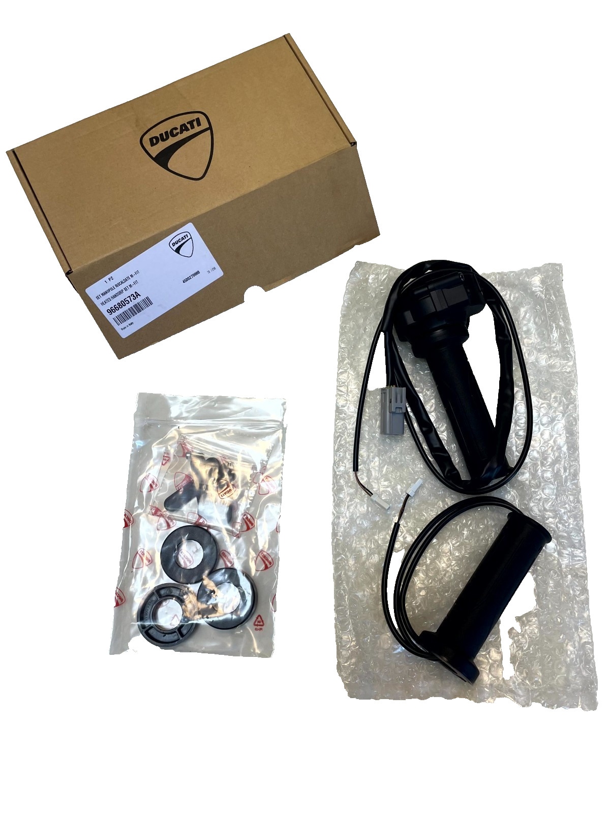 Ducati Genuine OEM Performance Heated Handgrip Set Diavel Multistrada 96680573A.
