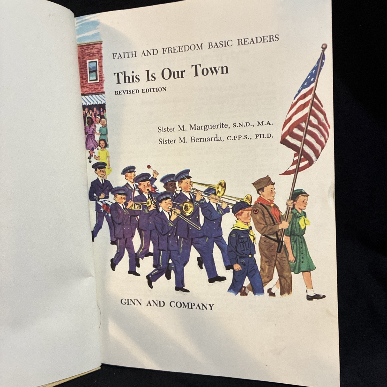 THIS IS OUR TOWN (1963 HC) Very Hard To Find Faith And Freedom Basic Readers