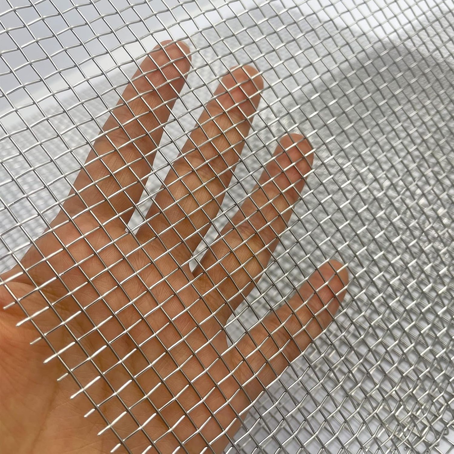2PACK 304 Pretty Sturdy Mesh Screen 12” X 24”,5 Mesh Wire Mesh Screen Never Rust 2PACK 304 Pretty Sturdy Mesh Screen 12” X 24”,5 Mesh Wire Mesh Screen Never Rust