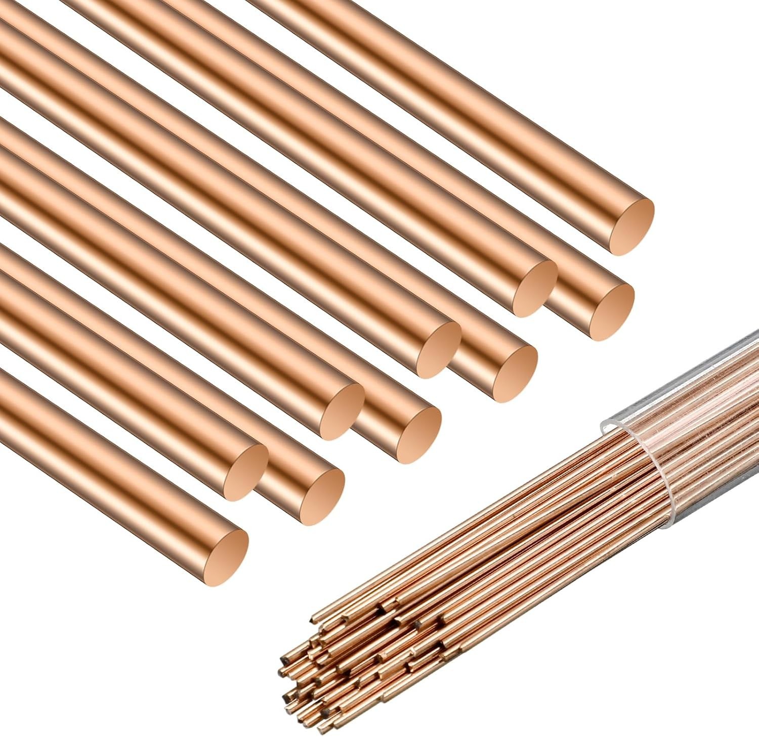 40 Sticks Brazing Rods AWS Bcup-5 15% Silver Solder Phos Copper Brazing Alloys r 40 Sticks Brazing Rods AWS Bcup-5 15% Silver Solder Phos Copper Brazing Alloys r