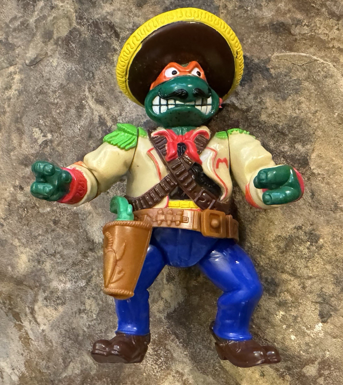 1992 Playmates TMNT Wacky Wild West Bandito Mike. 5\