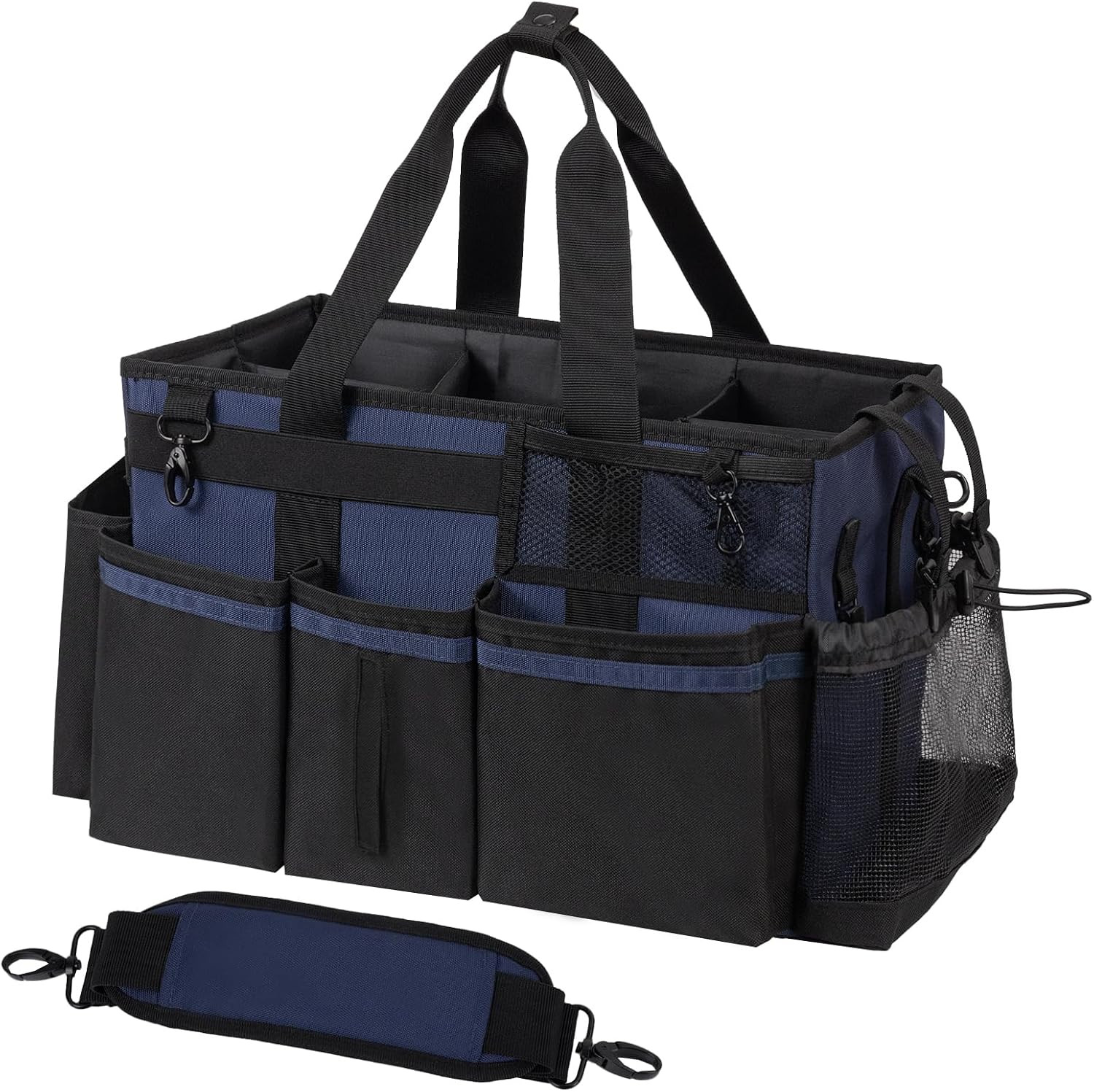 Wearable Cleaning Caddy, Cleaning Caddy Supplies Organizer with Handle & Shoulde
