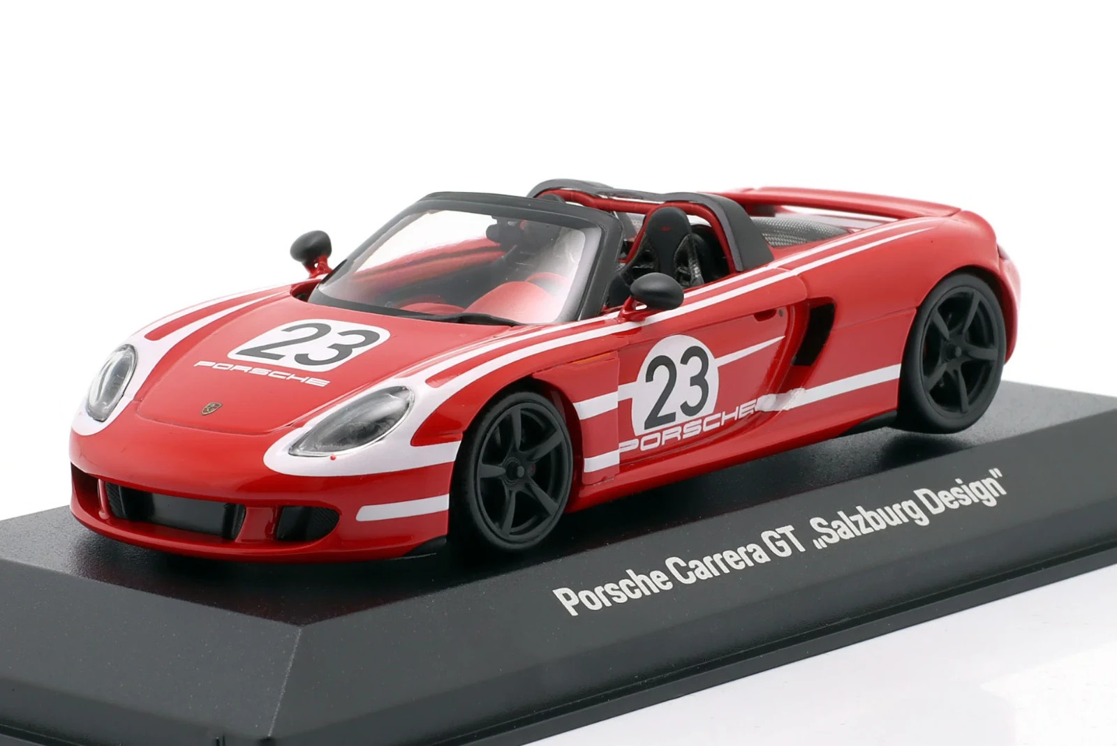 1:43 MINICHAMPS 2025 PORSCHE Carrera GT #23 Salzburg Livery red white MUSEUM ED.