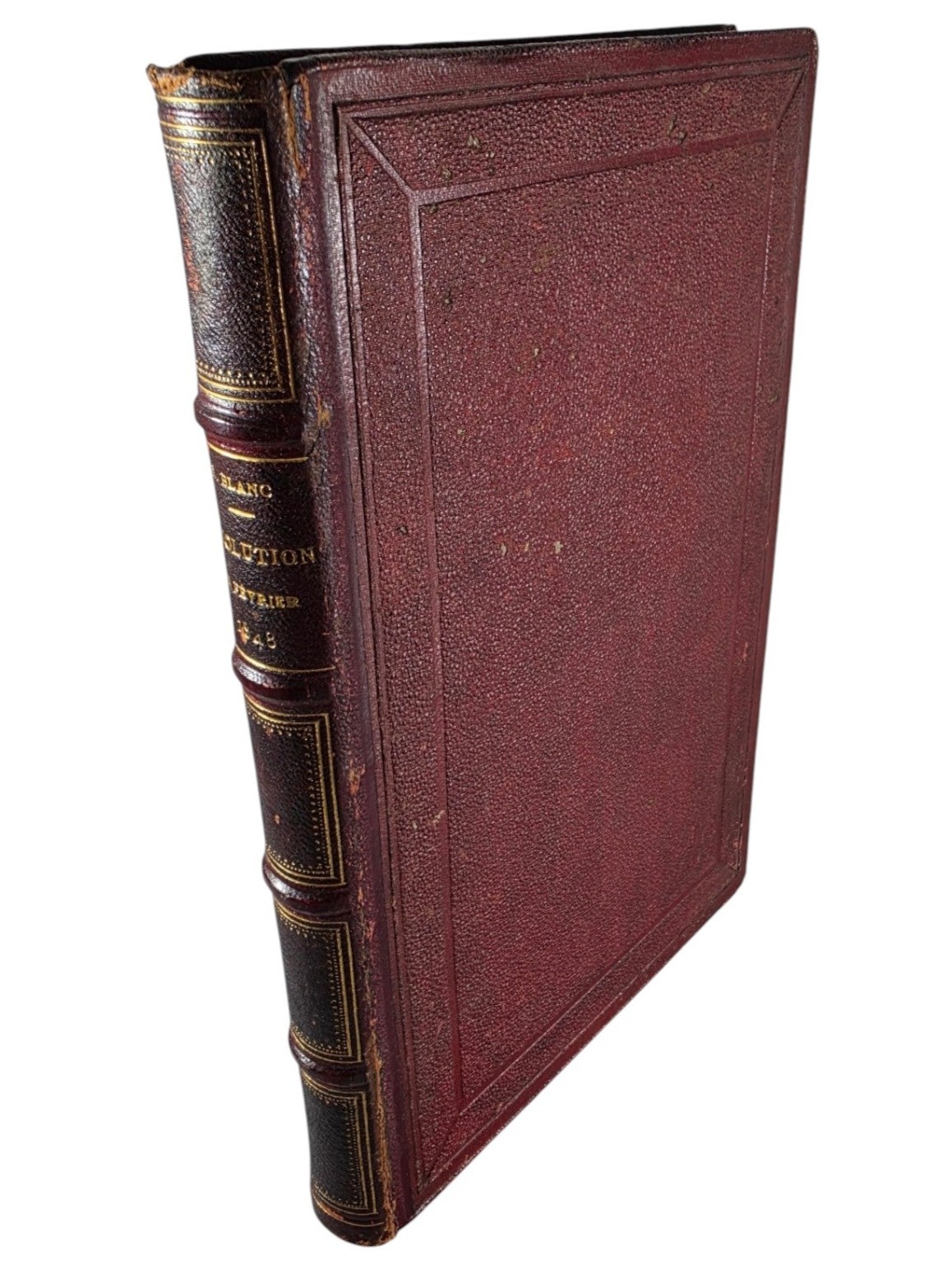 Louis Blanc Revolution de Fevrier 1848 1850 1st Ed Paris Leather Binding French Louis Blanc Revolution de Fevrier 1848 1850 1st Ed Paris Leather Binding French