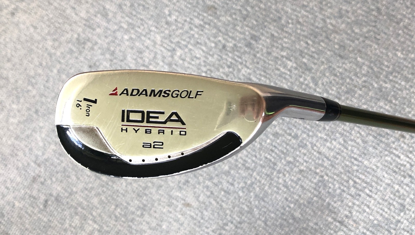 Adams IDEA a2 Men\'s 16* RH 1-Iron/Hybrid, S-Flex Aldila graphite shaft