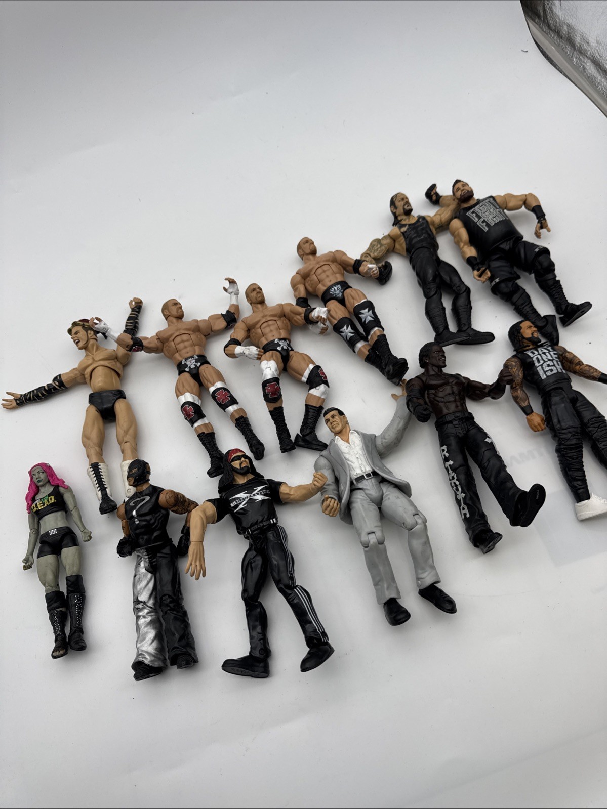 WWE Lot of 12 1990s 2000s - jeff hardy, HHH, the undertaker, rey Misterio, WWE Lot of 12 1990s 2000s - jeff hardy, HHH, the undertaker, rey Misterio,