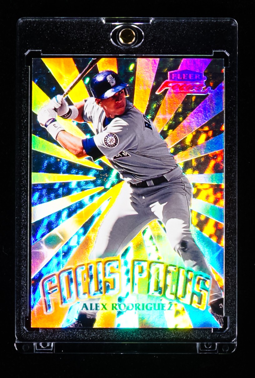 Alex Rodriguez RARE HOLO FOILSPOILS INSERT CARD Seattle Mariners