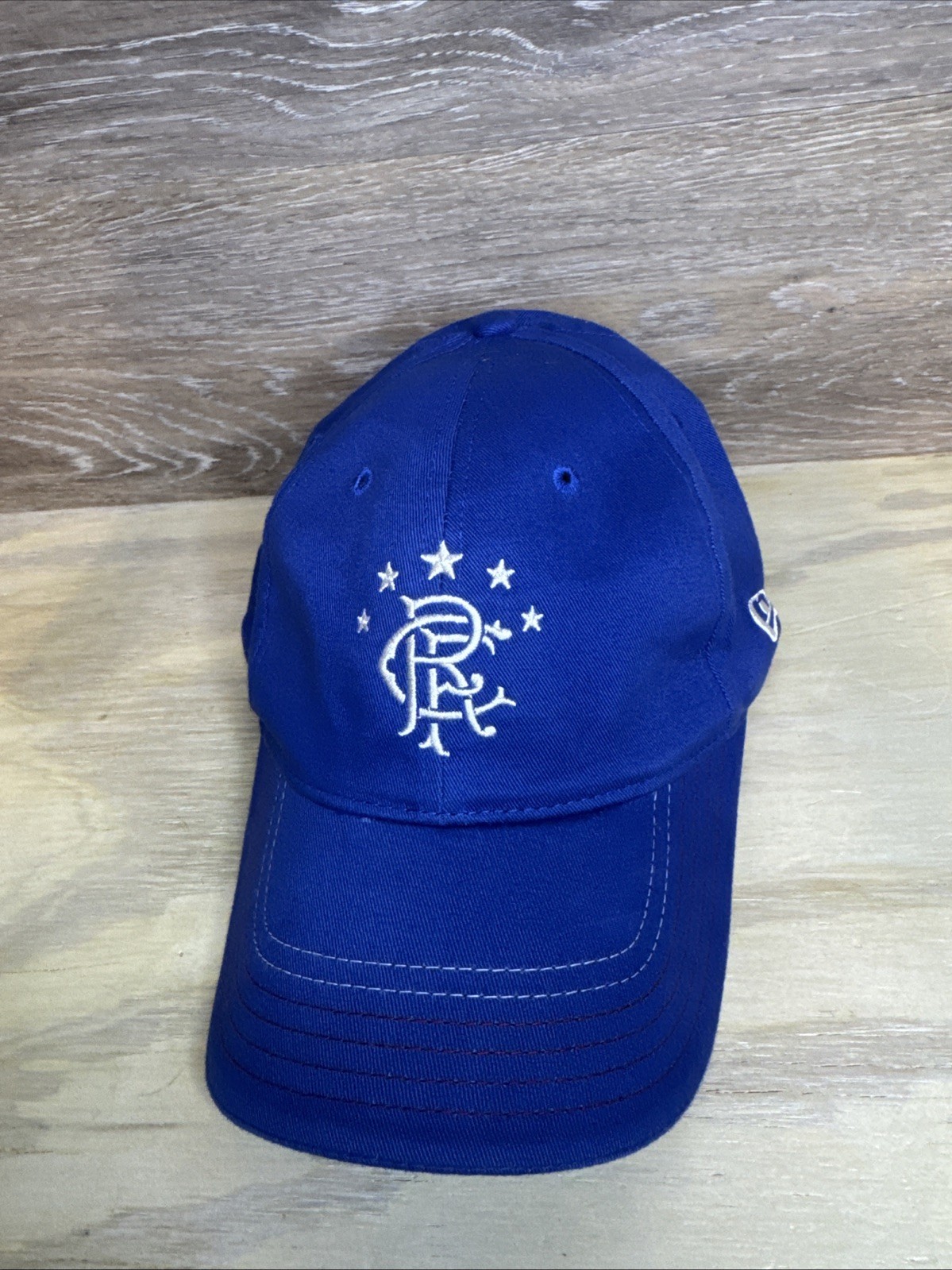 Glasgow Rangers Hat Cap Strap Back Blue New Era One Size FC Scotland Soccer