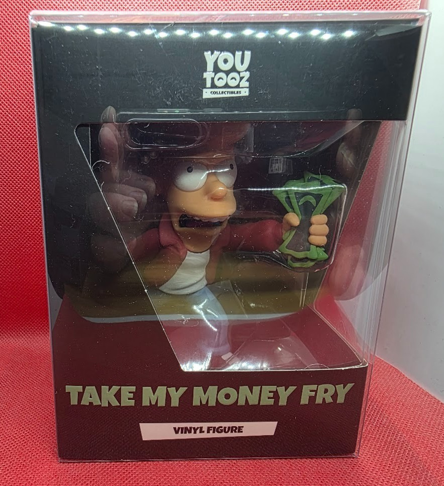 Youtooz Futurama Collection Take My Money Fry Vinyl Figure. NIB.