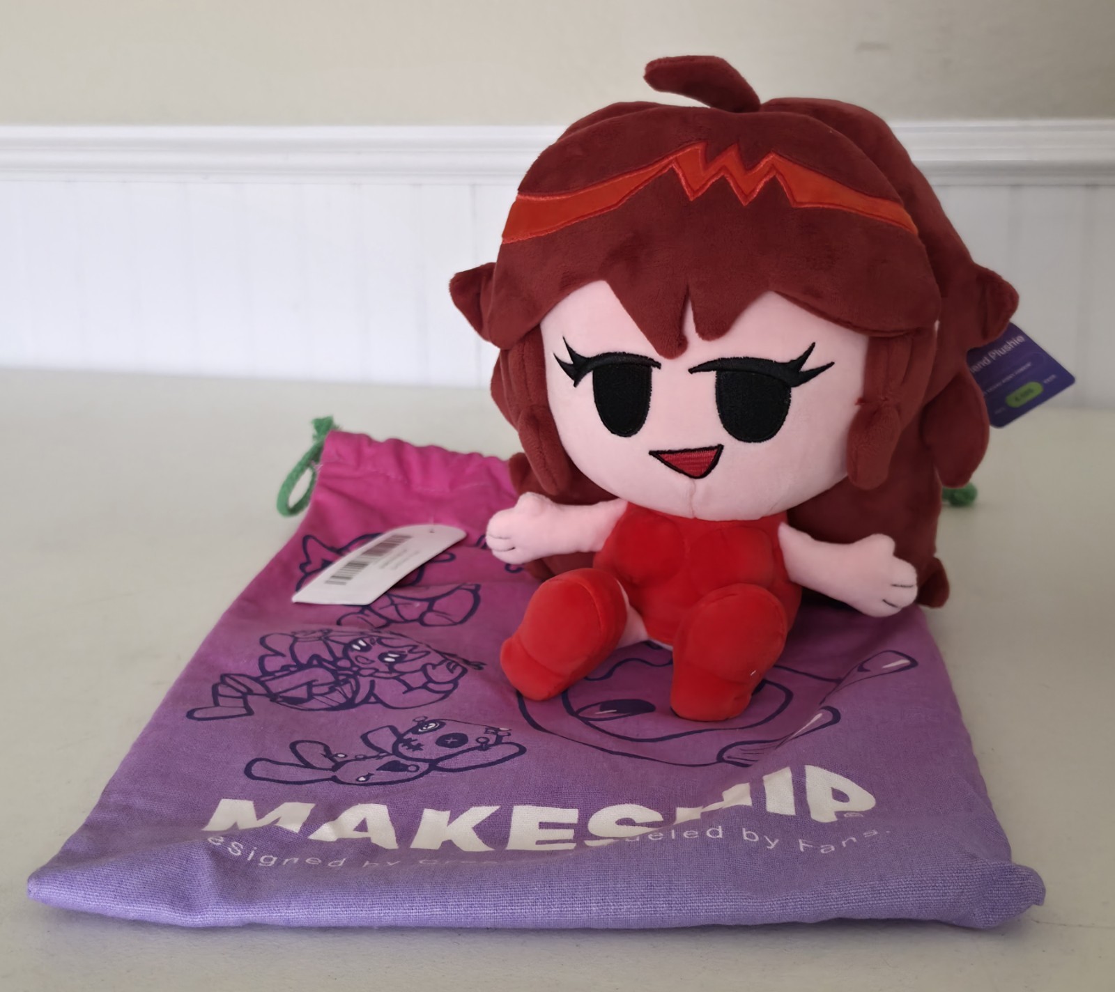 AUTHENTIC Makeship Friday Night Funkin LE Girlfriend Plush NWT Newgrounds Steam AUTHENTIC Makeship Friday Night Funkin LE Girlfriend Plush NWT Newgrounds Steam
