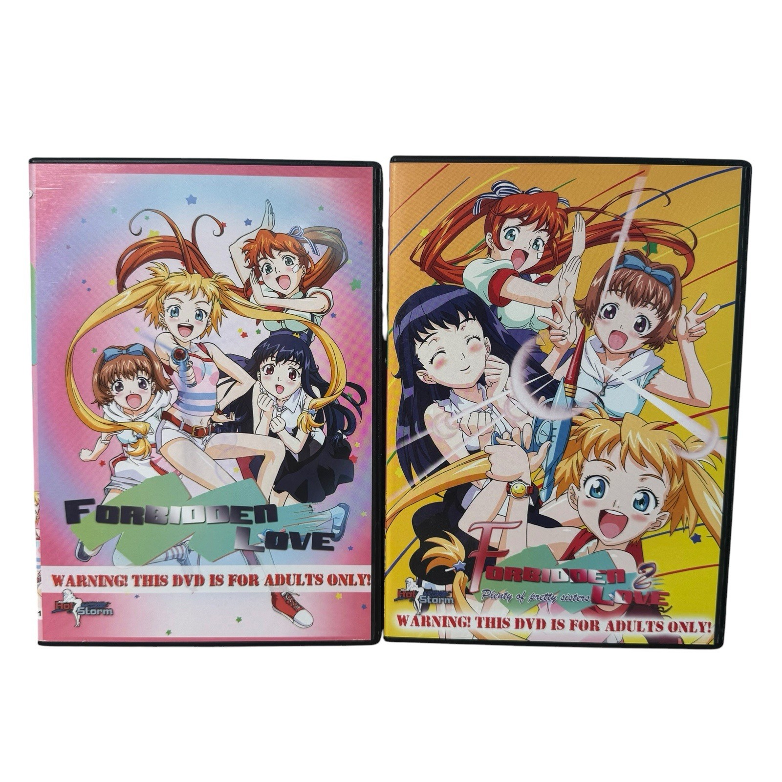 Forbidden Love 1 & 2 Plenty Of Pretty Sisters - Anime DVD RARE HTF Forbidden Love 1 & 2 Plenty Of Pretty Sisters - Anime DVD RARE HTF