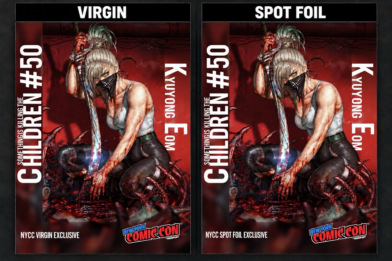 Something Is Killing Children 50 Nycc Eom Spot Foil Virgin Set Presale 10/25
