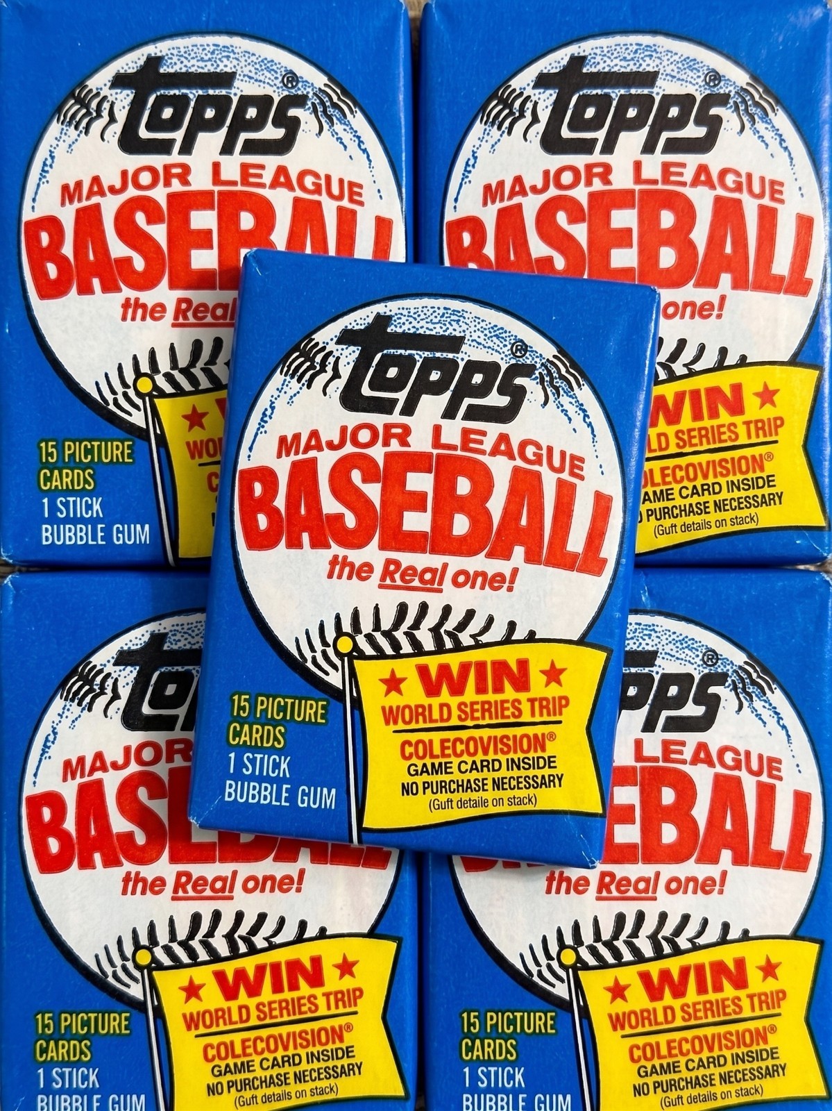 1983 Topps Baseball Factory Sealed Wax Pack Tony Gwynn Sandberg Boggs Rookie