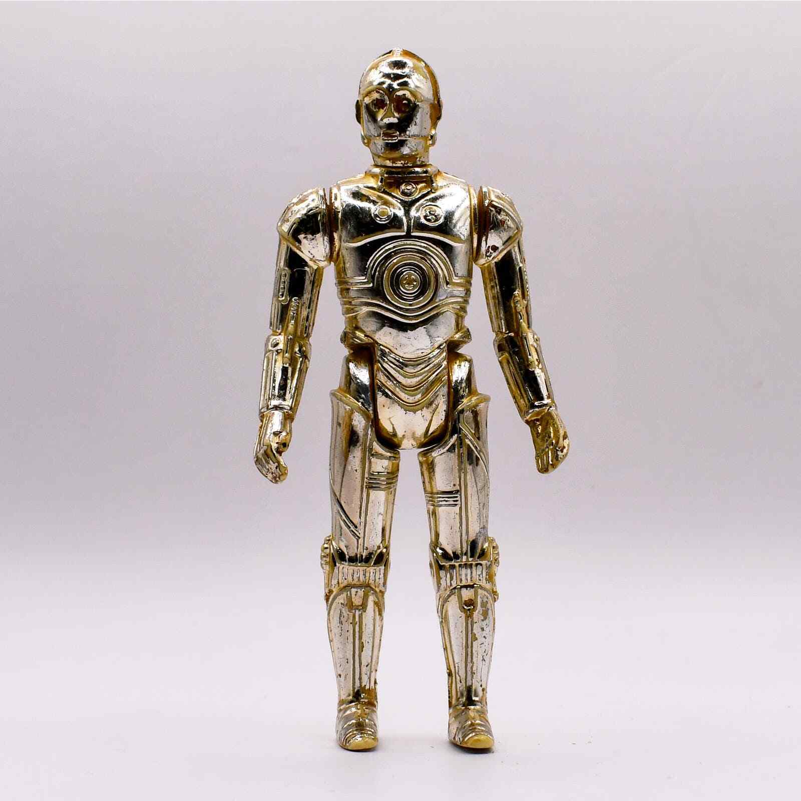 Complete 1977 Vintage Kenner Star Wars C3PO Action Figure 0424