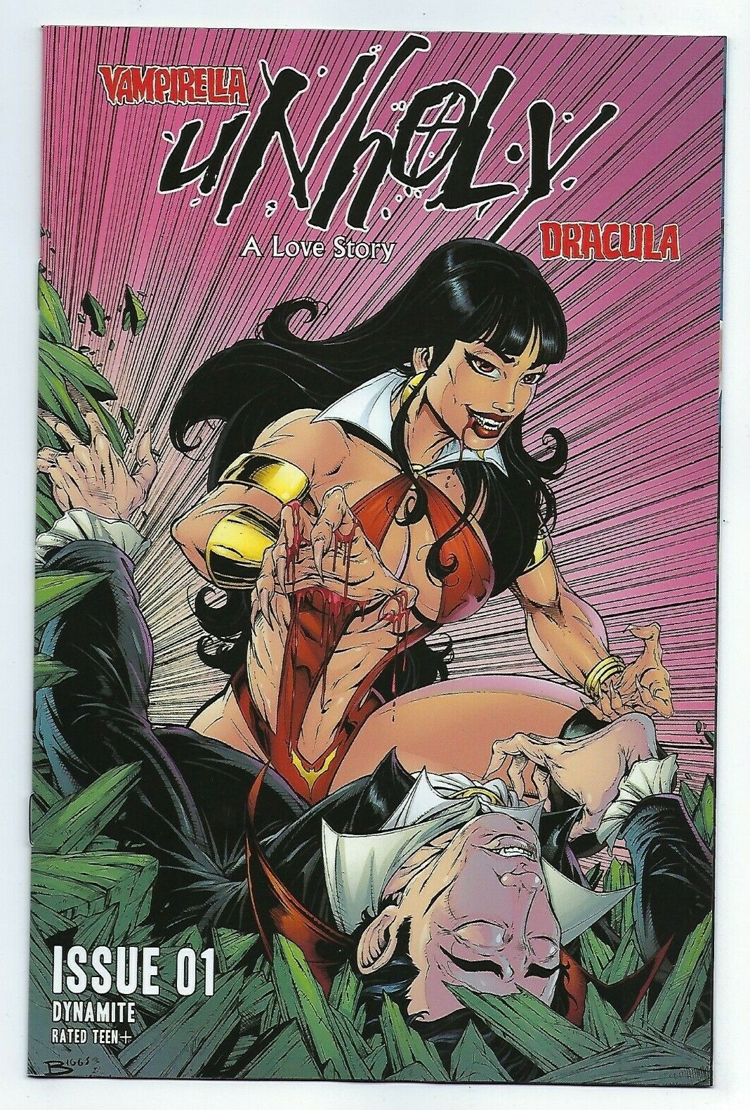 Dynamite Entertainment VAMPIRELLA DRACULA UNHOLY #1 first print homage cover Dynamite Entertainment VAMPIRELLA DRACULA UNHOLY #1 first print homage cover