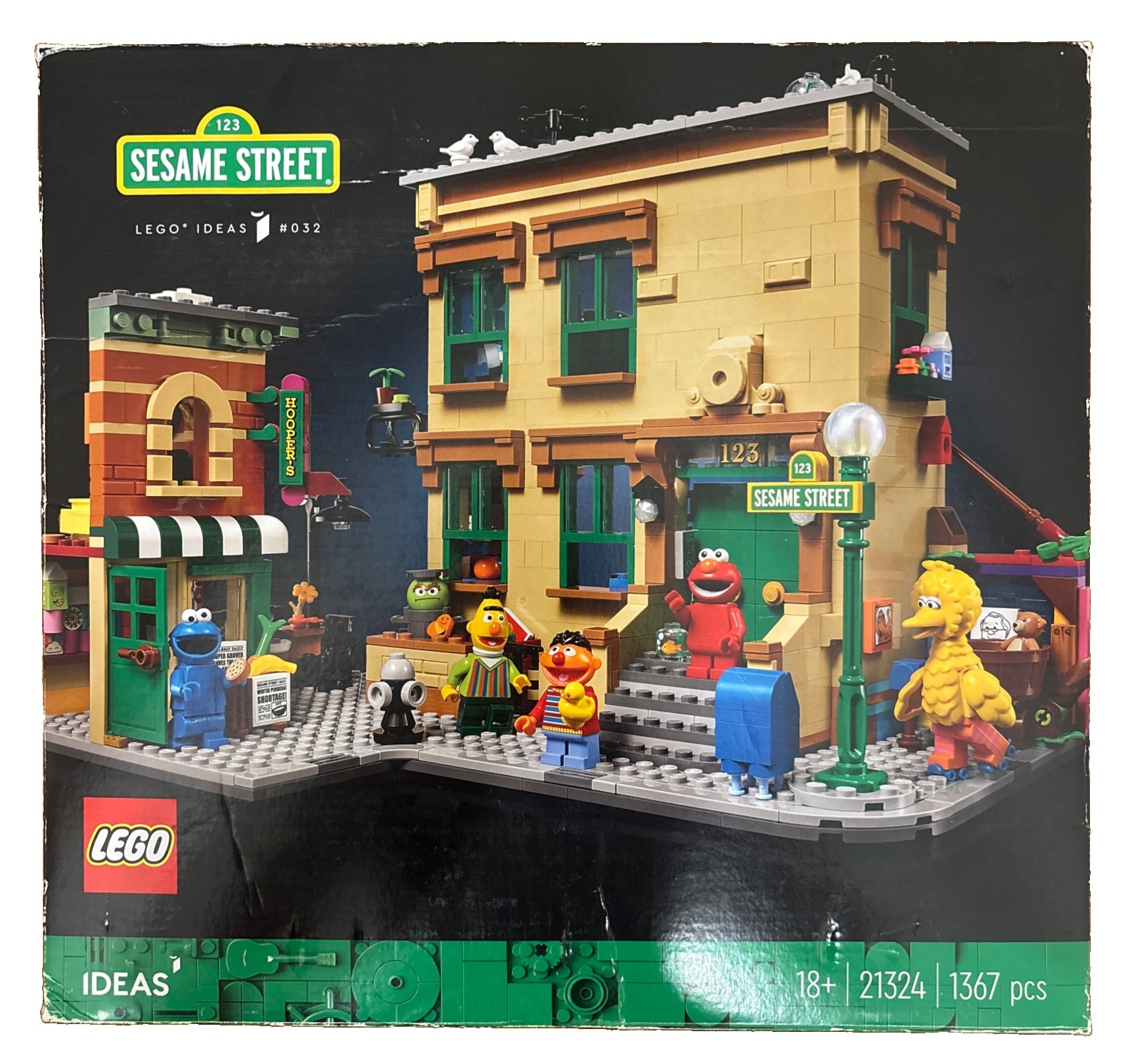 LEGO 21324 Ideas: 123 Sesame Street (1367 pieces)