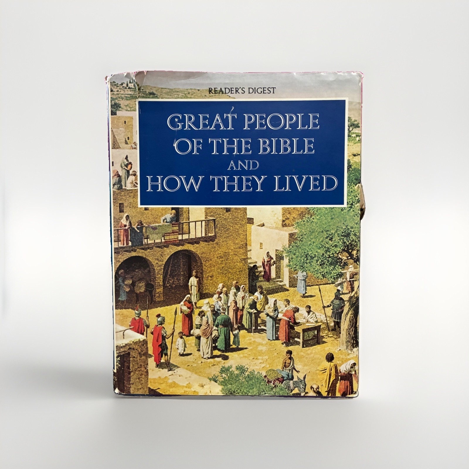 Vintage 1974 Great People Of The Bible And How They Lived Hardcover Book