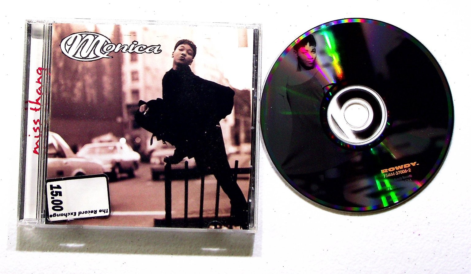 Monica - Miss Thang CD 1995 R&B Soul Hip Hop Rowdy Records