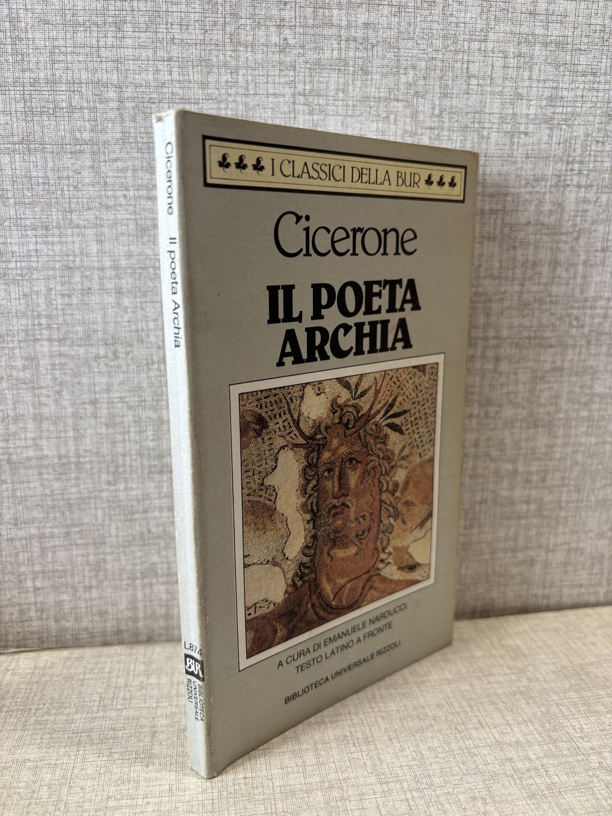 cicerone IL POETA ARCHIA rizzoli