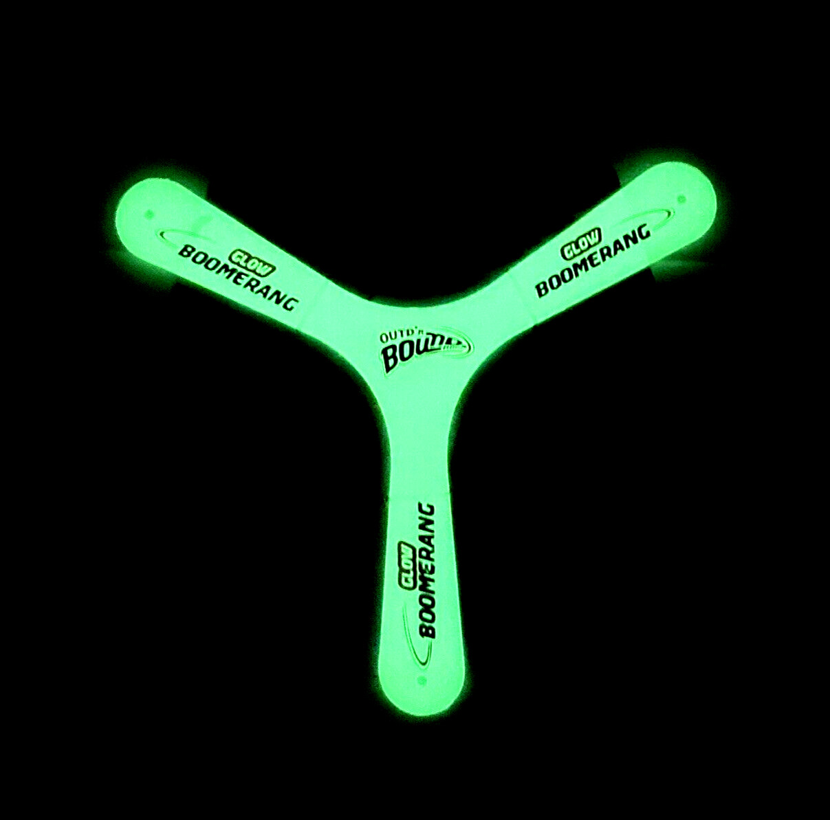 Boomerang Glow in the Dark Outdoor Fun Y 3 Wing