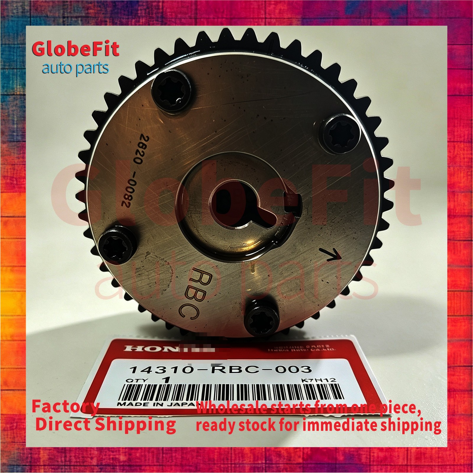 HONDA CIVIC Intake Cam Timing Actuator Sprocket Gear 14310-RBC-003 NEW