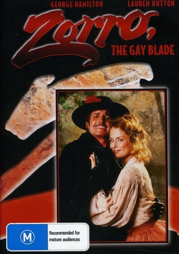 Zorro The Gay Blade (DVD, 2011) George Hamilton NEW
