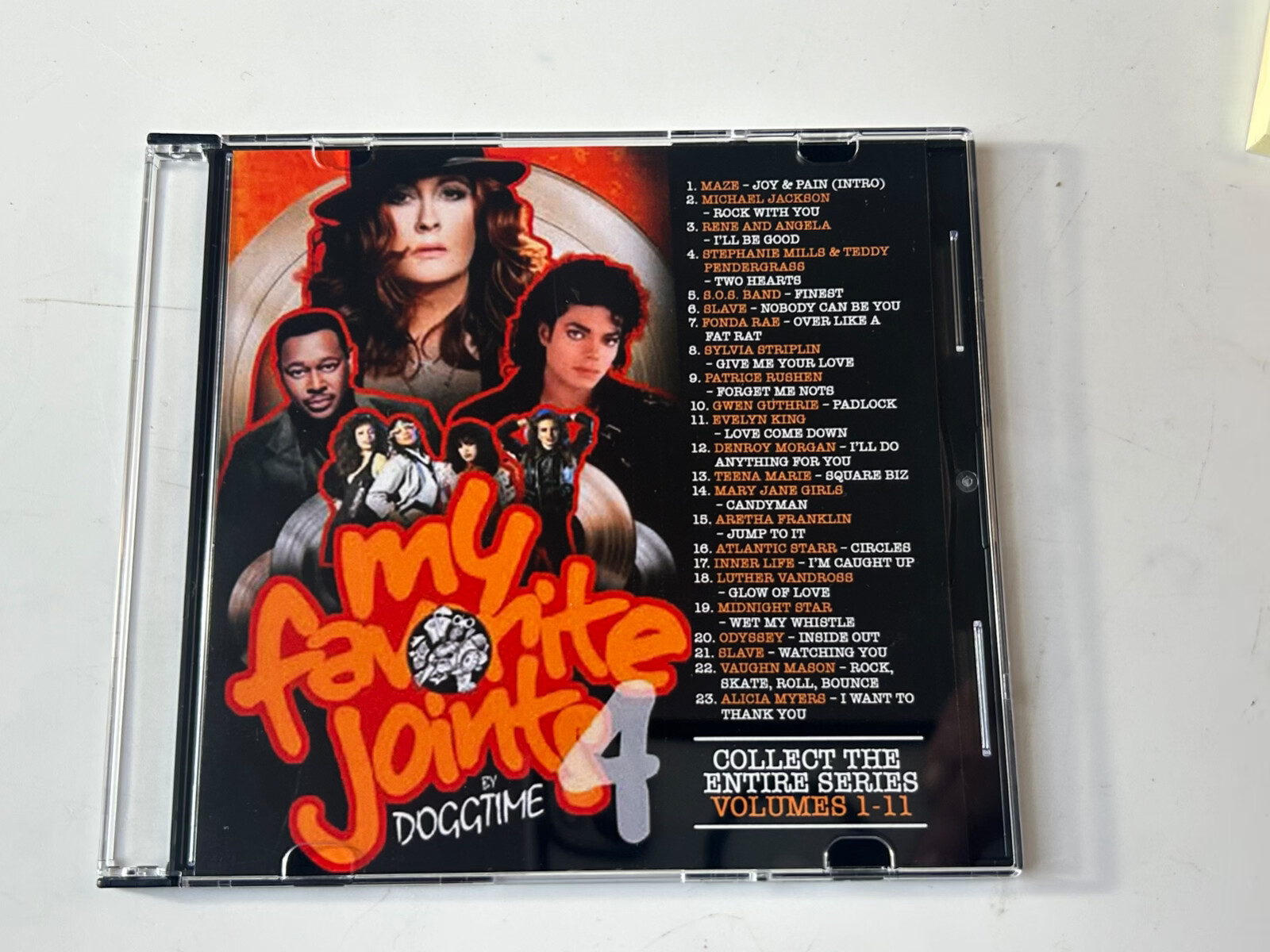 DJ DOGGTIME MY FAVORITE JOINTS VOL.4 OLD SCHOOL 70S 80S MIXTAPE MIX CD