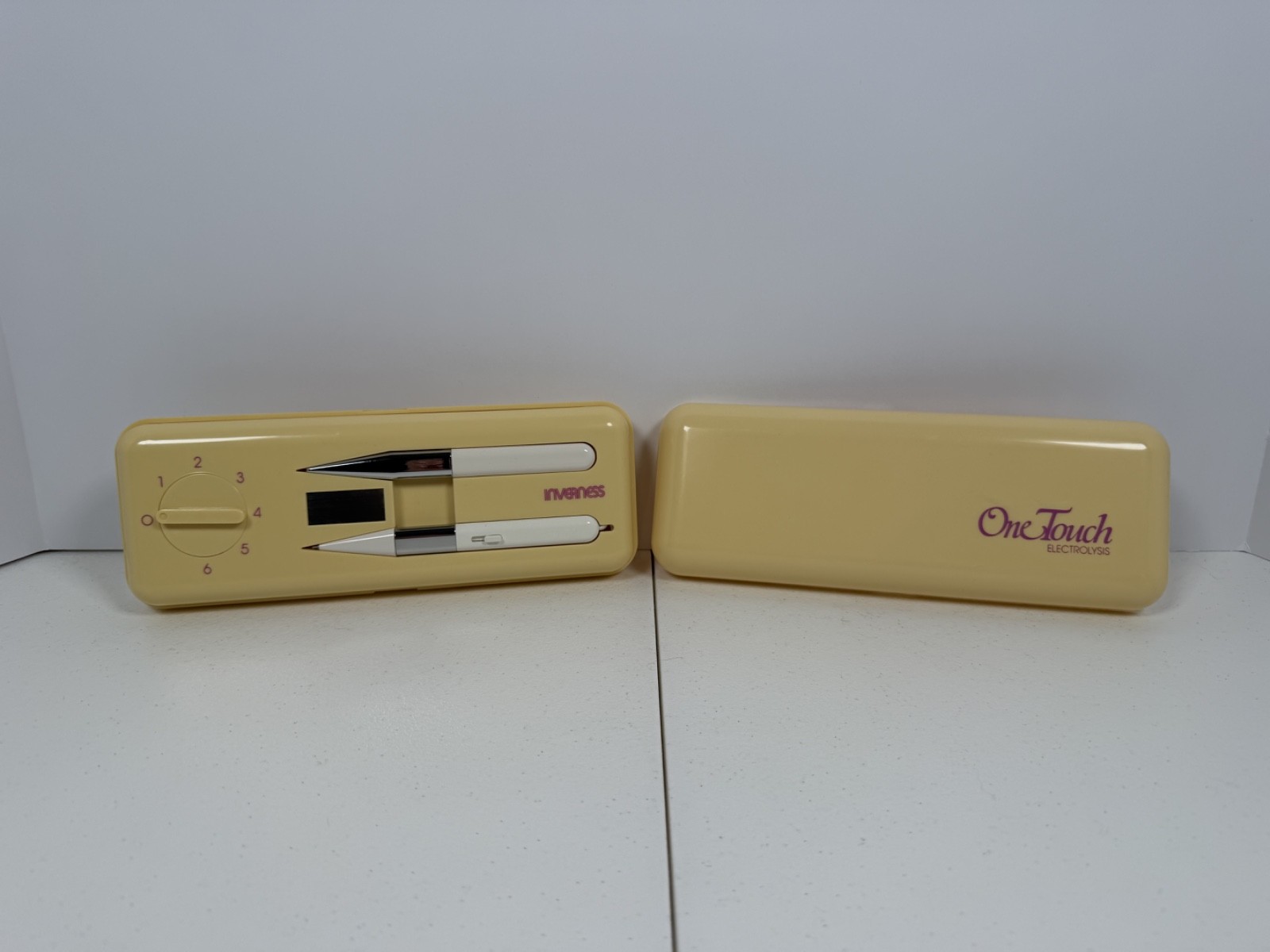 Vintage 1983 Inverness One Touch Deluxe Home Electrolysis Hair Removal System