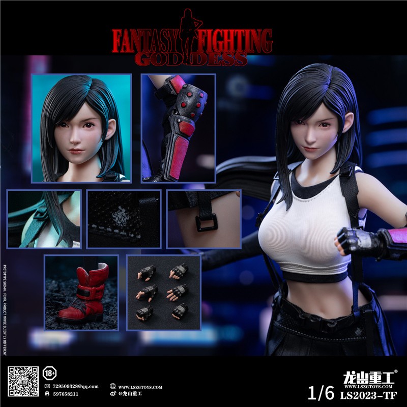 Long Shan Jin Shu 1:6 Fantasy Goddess Tifa Female Figure LS-2023-TF