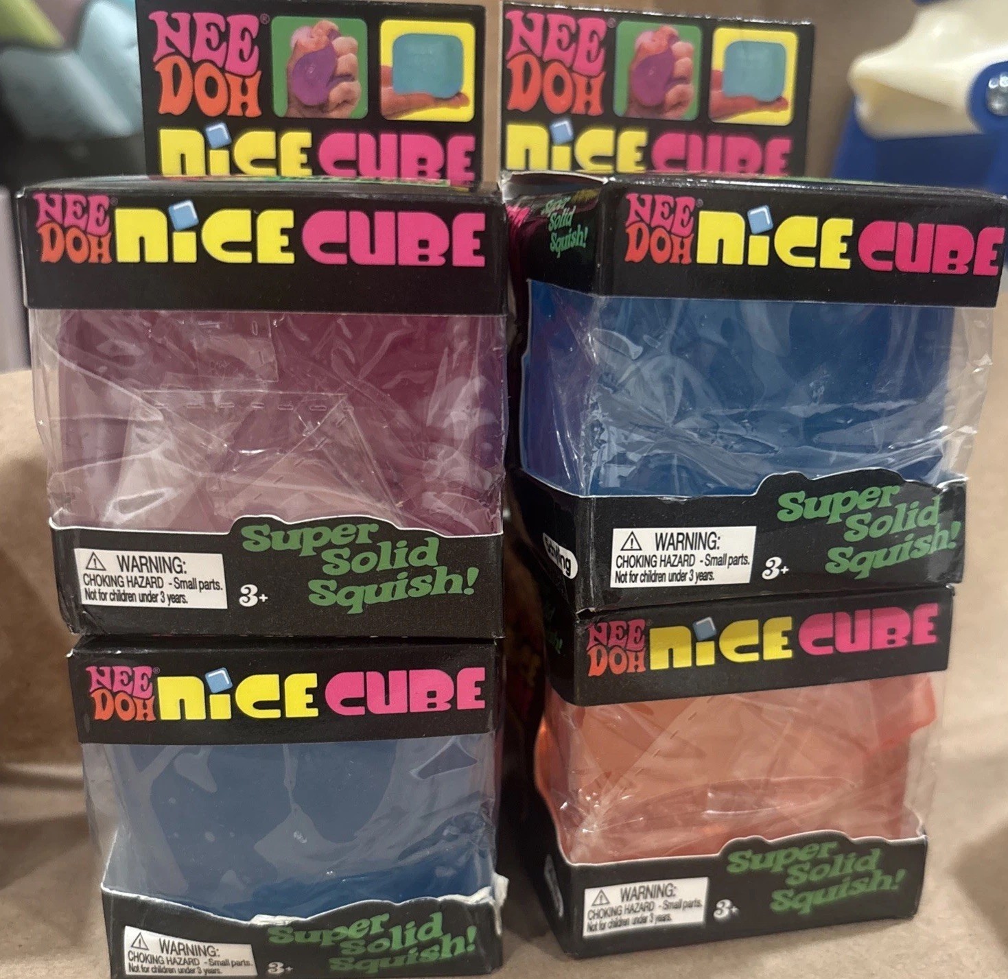 Nee Doh Nice Cube - Super Solid Squish Brand New/Factory Sealed