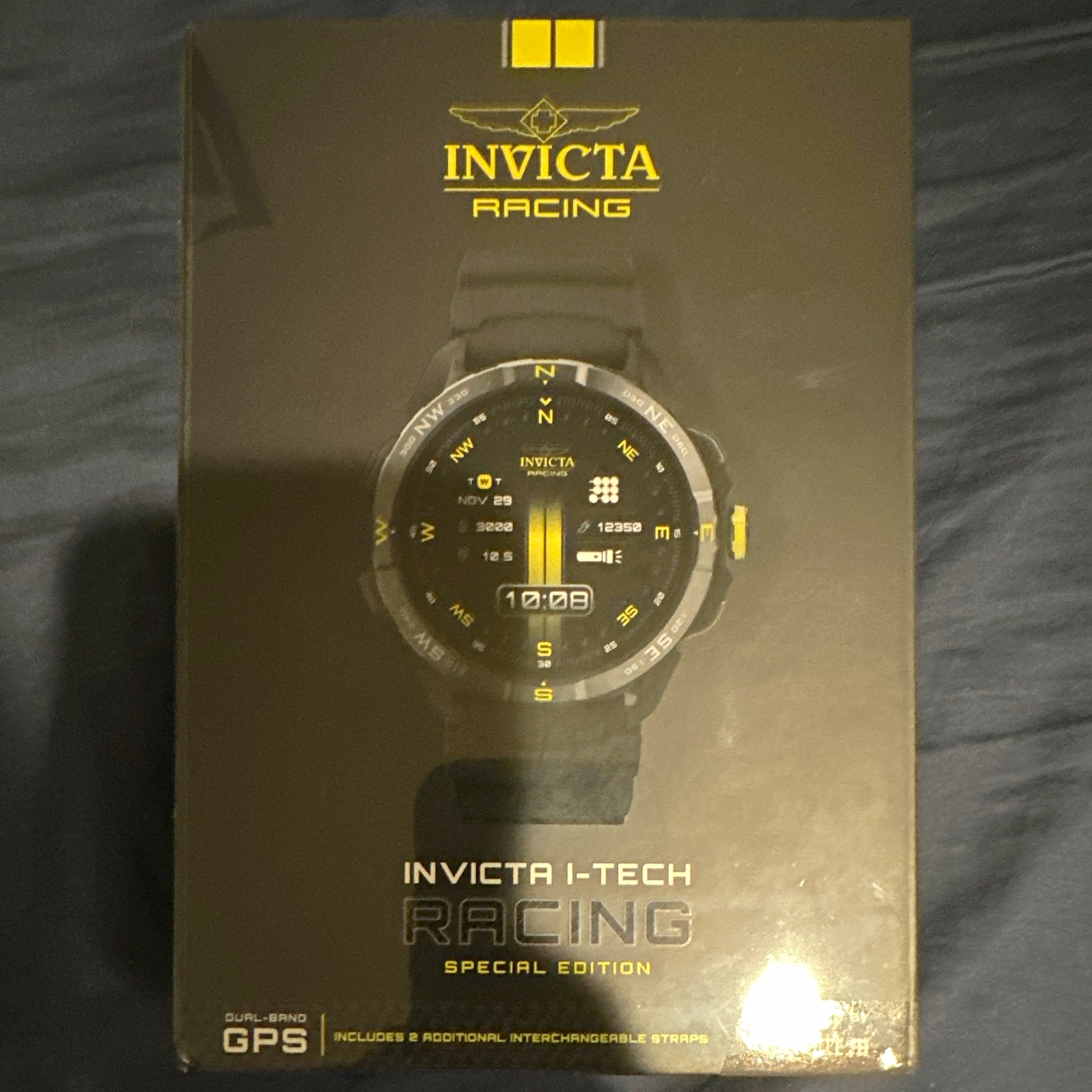 Invicta Racing I-TECH-011 Smartwatch GPS HR & SpO2 Compass 58mm Black Invicta Racing I-TECH-011 Smartwatch GPS HR & SpO2 Compass 58mm Black