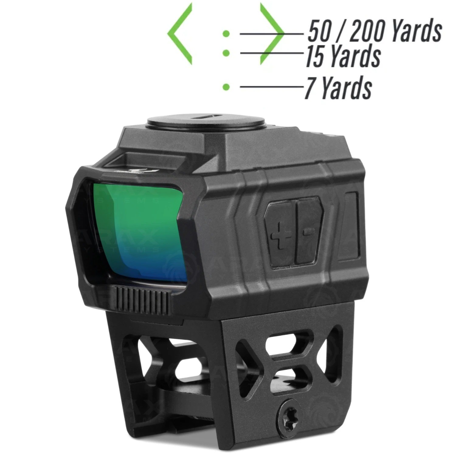 Viridian MDS25 Modern Dot Sight 1x29 3 MOA Green Enclosed Reflex 981-0127