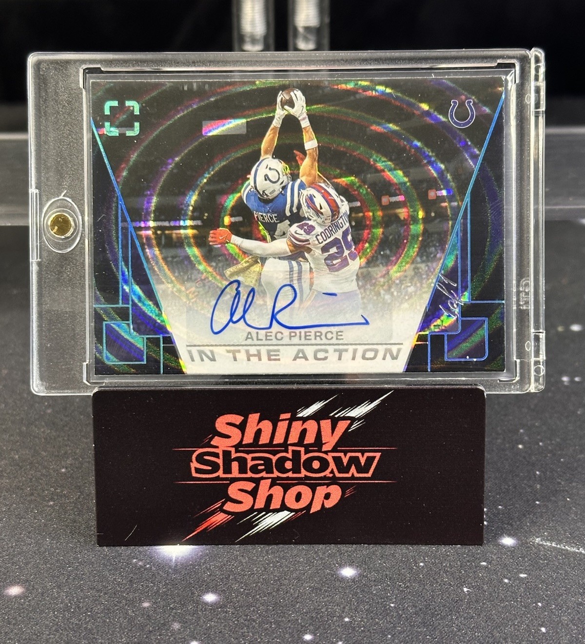 2025 Panini PHOTOGENIC Alec Pierce In the Action Autograph Black 1/1 SSP