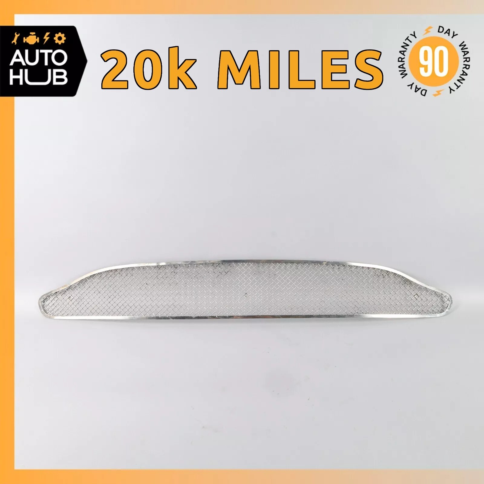 00-04 Aston Martin DB7 Vantage Upper Bumper Radiator Grille Grill Chrome OEM 20k 00-04 Aston Martin DB7 Vantage Upper Bumper Radiator Grille Grill Chrome OEM 20k