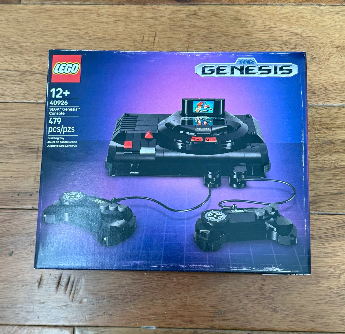 LEGO SEGA Genesis Console 40926 479 pcs Building Set Display Model 12+ LEGO SEGA Genesis Console 40926 479 pcs Building Set Display Model 12+