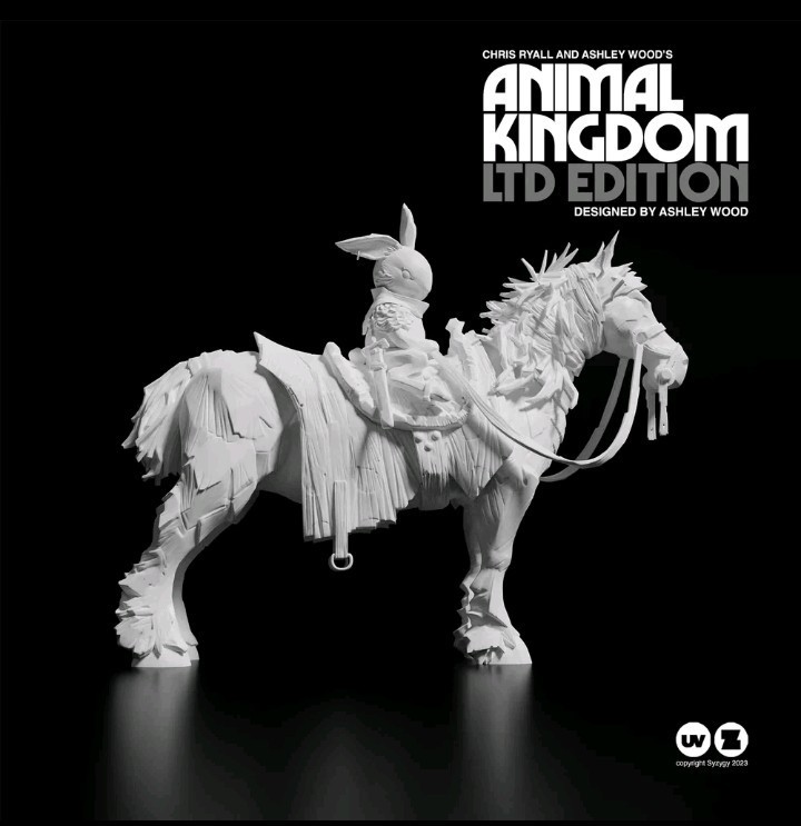 Underverse Ashley Wood The Hunter Animal Kingdom CNY LTD EDITION – WHITE