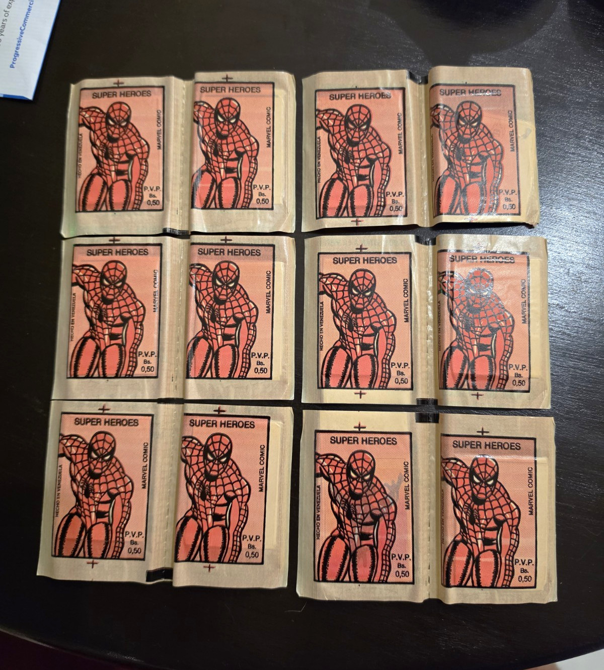 1980 Marvel Super Heroes Venezuela sticker packs Rare Pristine condition (6) 1980 Marvel Super Heroes Venezuela sticker packs Rare Pristine condition (6)